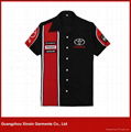 Custom embroidery 100% cotton pit crew F1 racing shirts for men(S56) 1