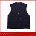 Guangzhou factory cheap price high quality stock workwear vest various colors