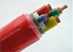 heat-resistant silicone rubber insulation electric power cable