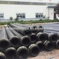 Black wear resistant uhmwpe mine pipe for sale 3