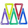 Triangle Plastic safe Magnetic building