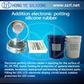 Addition Cure Electronic Potting Silicone Rubber 3