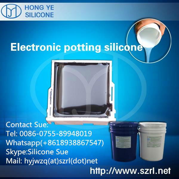 Addition Cure Electronic Potting Silicone Rubber 4