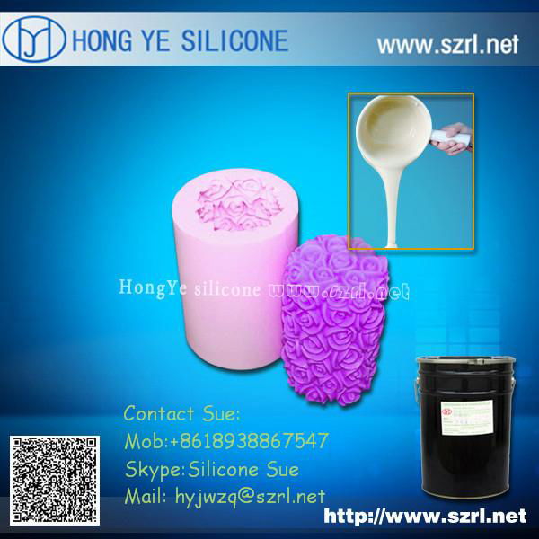 Silicone Candle Mould Making 5