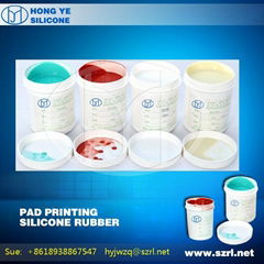 Liquid Pad Printing Silicone Rubber Materials