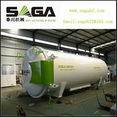 High frequency vacuum wood drying kiln for sale