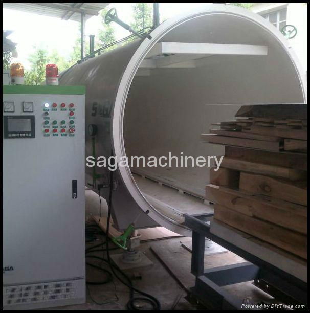 Radio frequency vacuum wood drying equipment 2