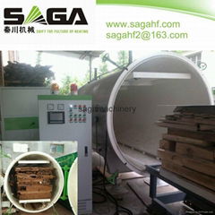 HF fast drying wood treatment plant