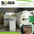 HF and vacuum industrial wood drying kiln