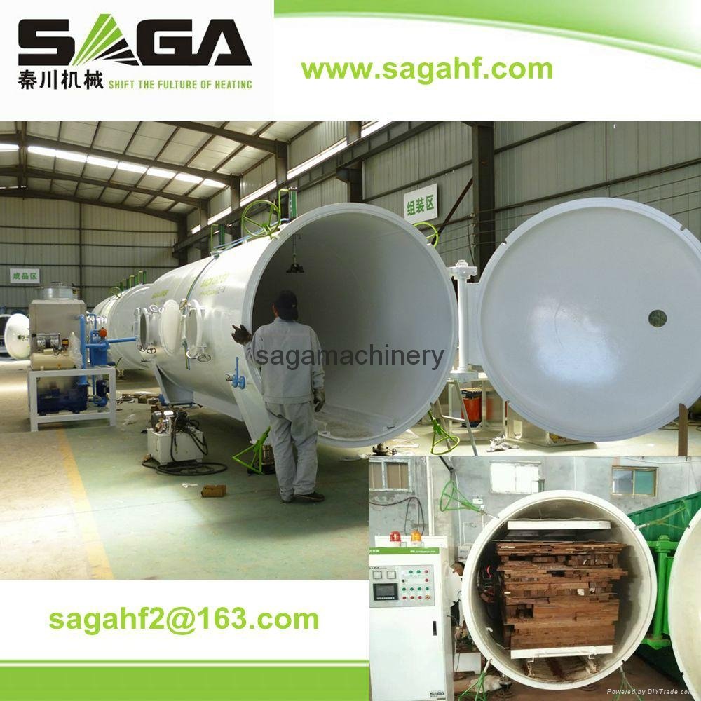 Radio Frequency Vacuum Wood Drying Kiln From SAGA 5