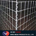 Welded gabion mesh stone cages