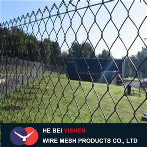 PVC coated chain link fence 2
