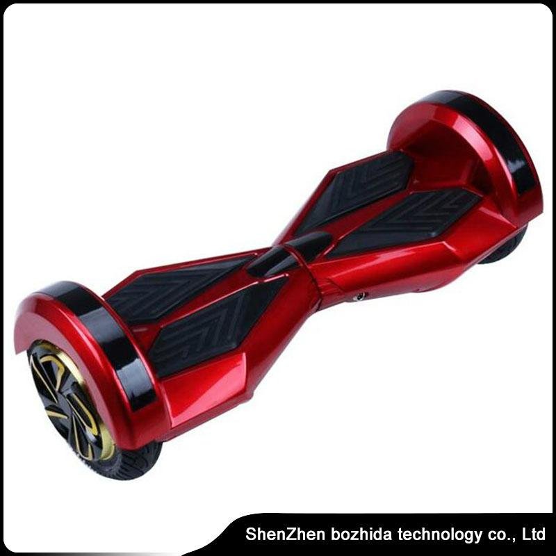 8inch  two wheels self balancing scooter with bluetooth remote and LED lights 4
