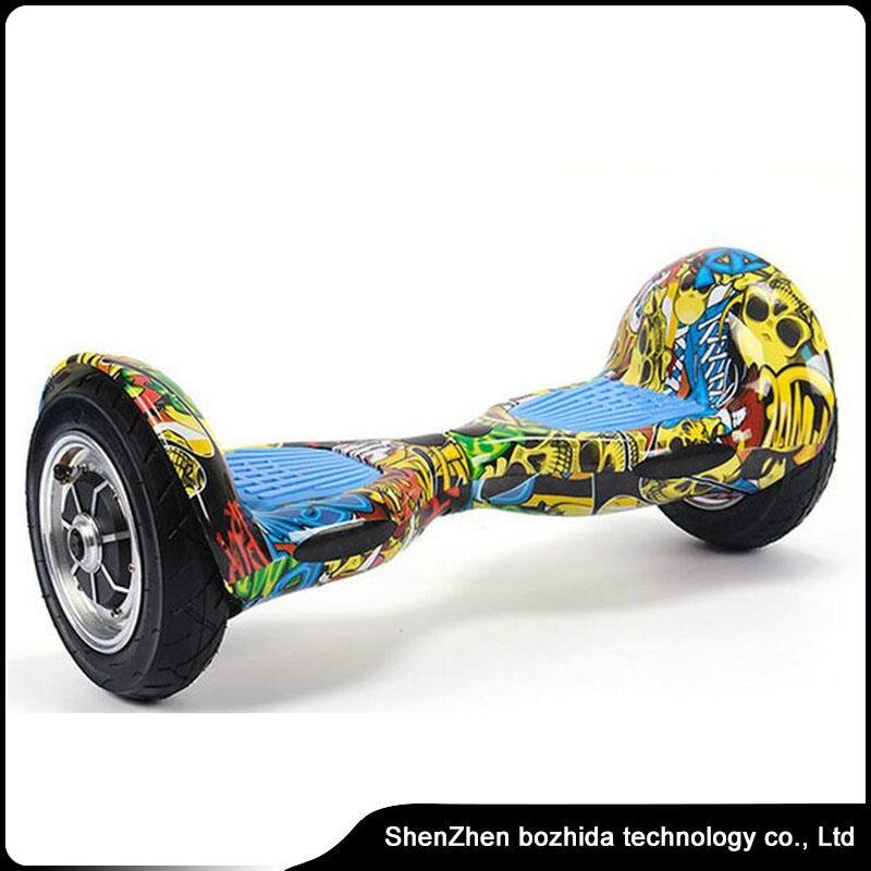 10inch two wheels self balancing scooter with/without bluetooth  5