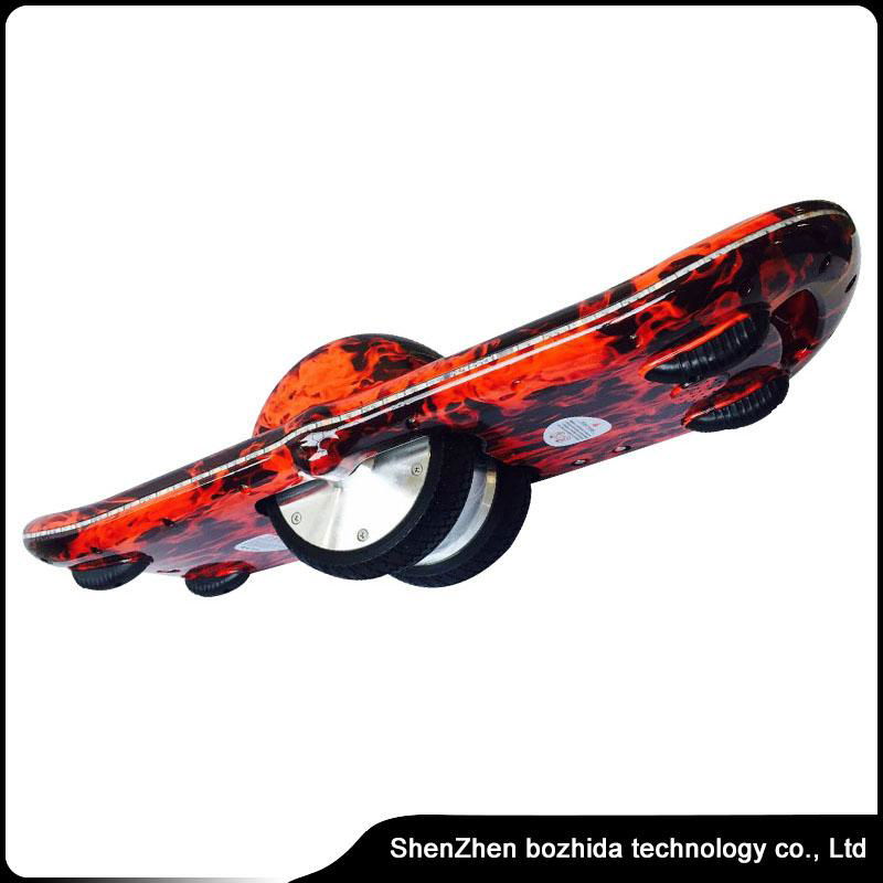 6.5inch one wheels self balancing scooter with shinning LED lights 5