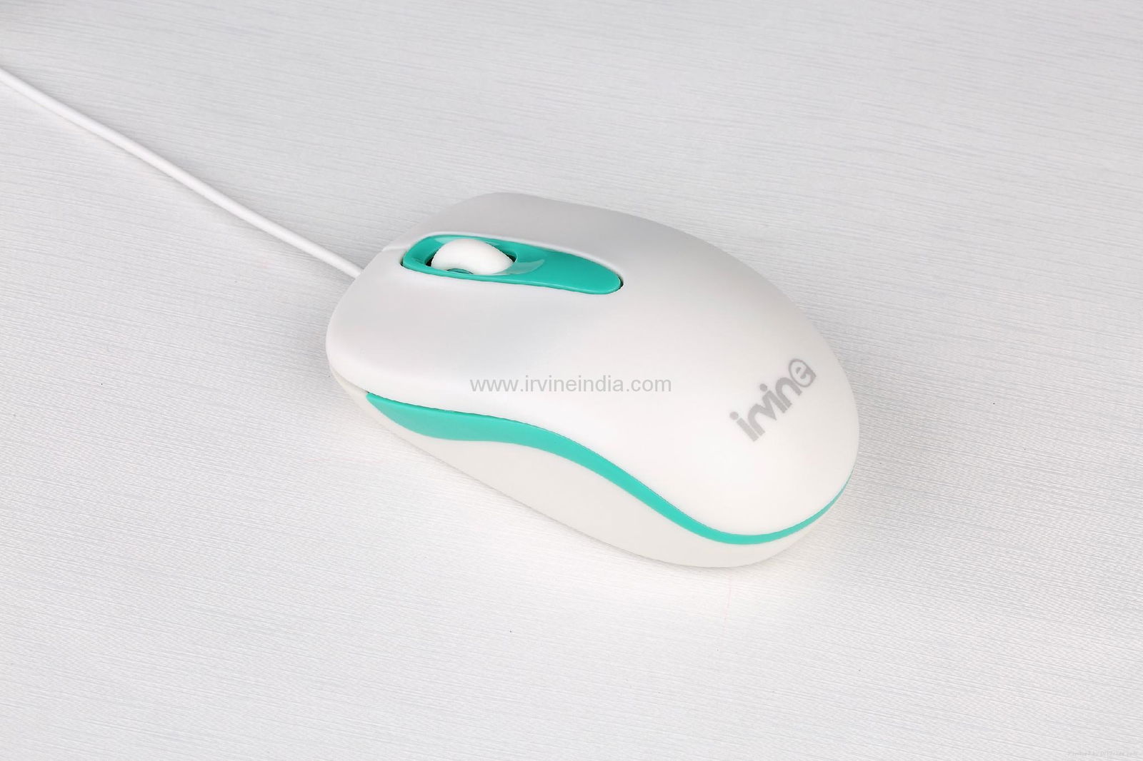 Irvine USB Optical Mouse with 1 year  2