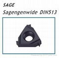 Threading Inserts of Sagengenwide DIN513