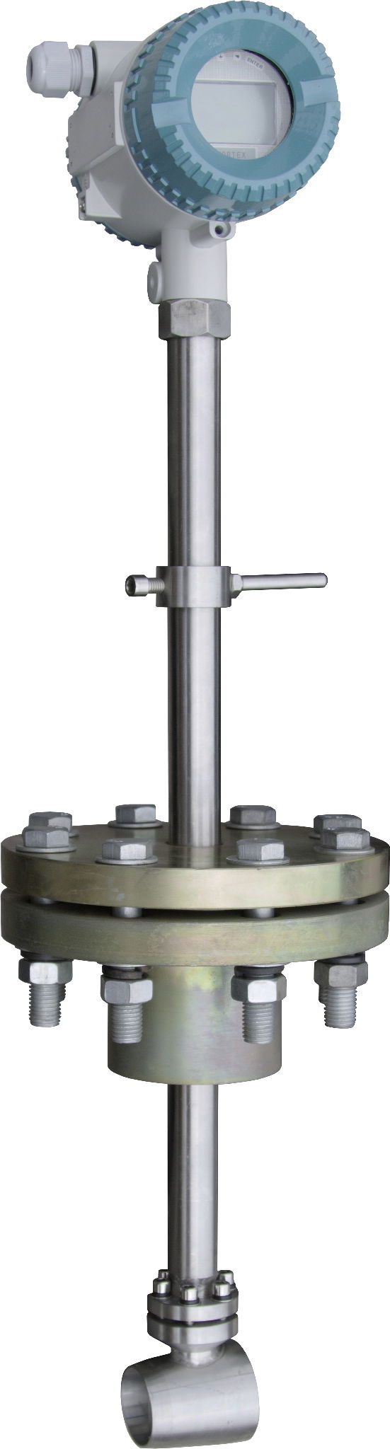 Wafer type  high precision steam vortex flowmeter 4