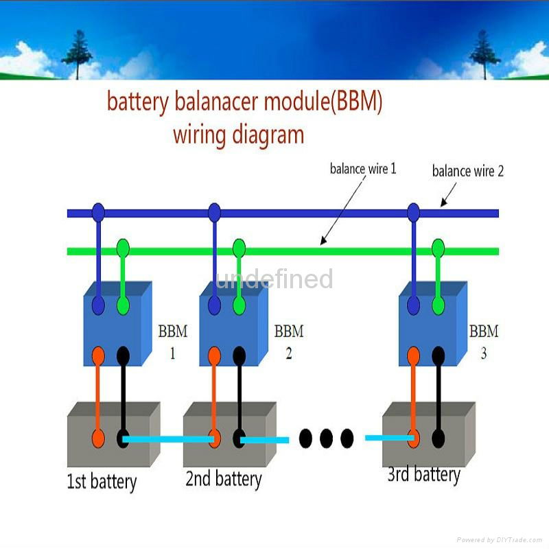 2V lead acid battery balancer capacitor equalizer  3