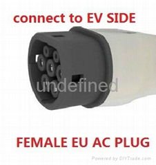 62192-2 European standard plug 16A/32A without  cable for EV side