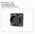 Deligreen SAE J1772 Type1 AC Dummy Socket Holder For EV Charger Station 4