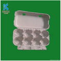 Recycled paper pulp egg packaging trays  1