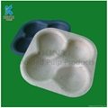 Environmental bagasse pulp fresh fruit packaging tray,container 2