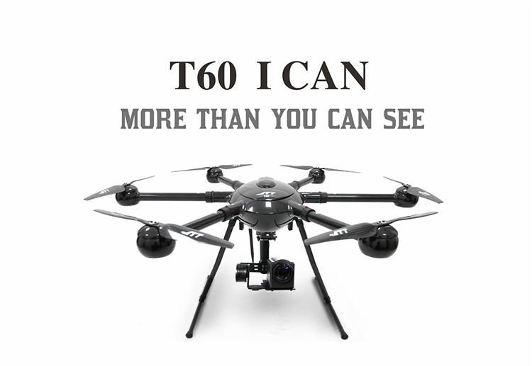 JTT T60 Professional survey drone  long range drone survey with HD camera