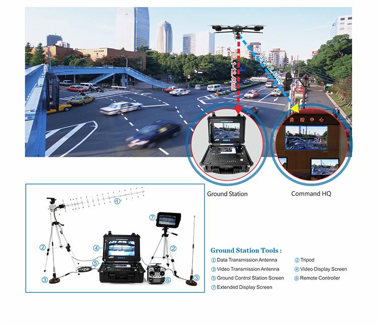 JTT T60 Professional survey drone  long range drone survey with HD camera 5