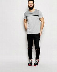 fashion simple men's cotton soft t