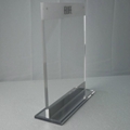 T Shape Acrylic Sign Display Holder 3