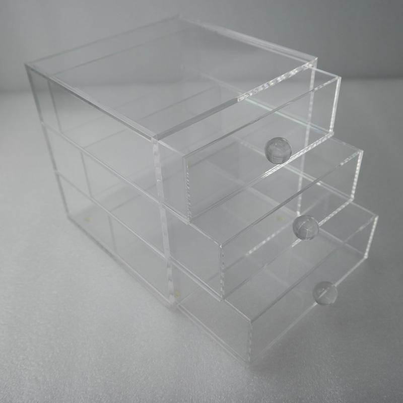 Acrylic makeup drawer orgaziner with your logo