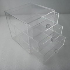 Acrylic makeup drawer orgaziner with your logo