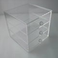 Acrylic makeup drawer orgaziner with your logo 5