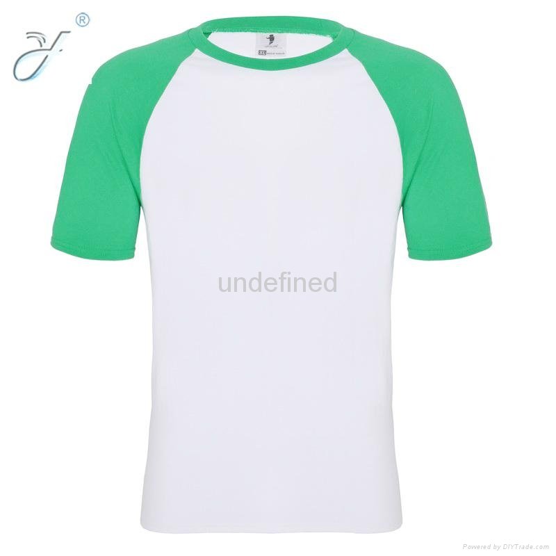 O-Neck Green Short Sleeve Men's Casual Breathable T Shirt