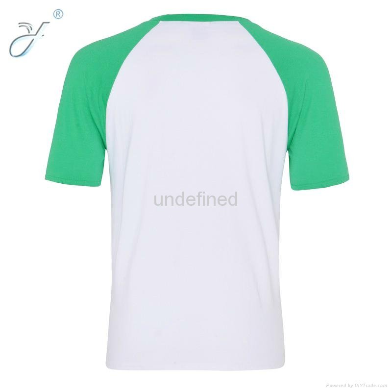 O-Neck Green Short Sleeve Men's Casual Breathable T Shirt 2