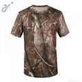 Customized Fly Dry Military Outdoor Hunting Camouflage T Shirts 3