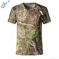 Customized Fly Dry Military Outdoor Hunting Camouflage T Shirts 4