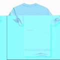 Round Collar Plain Color Short Sleeve Men's T shirts 2