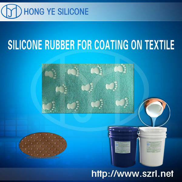 Silicone rubber for coating textile 4