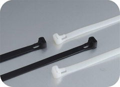  Releasable nylon cable ties