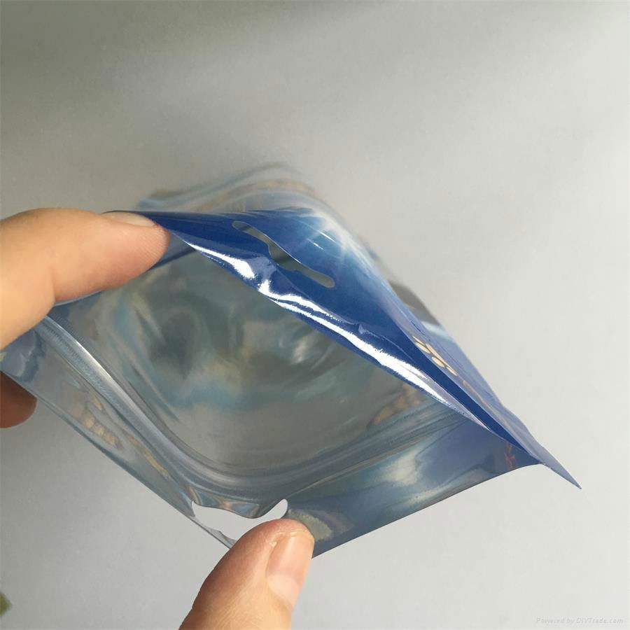 160g Food Grade Stand up Cheese Bar Packaging Zip Lock Bags 4