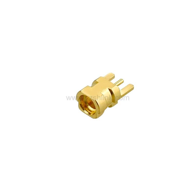 brass MMCX Female Jack Coaxial Connector for PCB 2