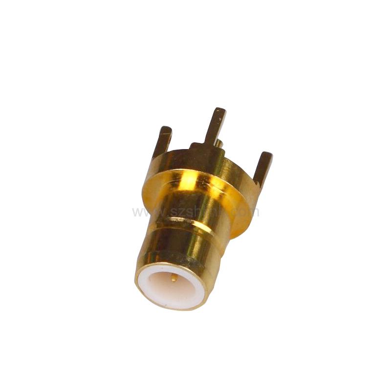 RF coaxial connector SMB male straight connector for PCB 2