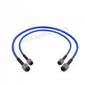 high frequency low loss SMA male to SMA male with SS405 cable assembly 1