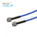 high frequency low loss SMA male to SMA male with SS405 cable assembly 2