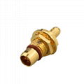 IP76 waterproof BMA female coaxial connector for RG174 cable  1