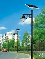 Affordable CE 5m 6m 20W 30W LED Solar Street Light 3-5 Years Warranty DC 8m Pole