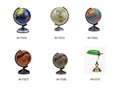 Modern Earth Globe /World Globe Touch Table Lamp