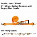 CS5004 2” 50mm Ratchet Tie down with